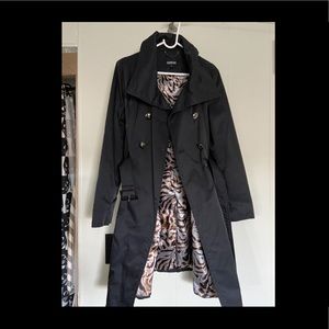 Black Guess Winter Coat